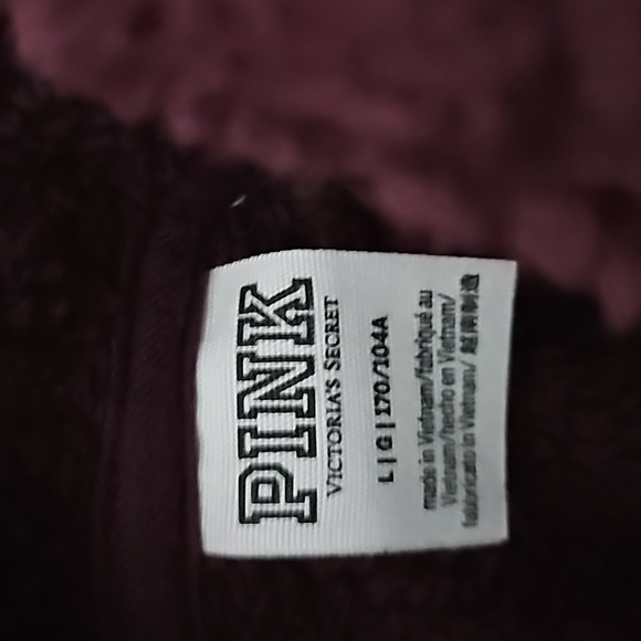 Victoria Secret large zip up pullover - Picture 3 of 4